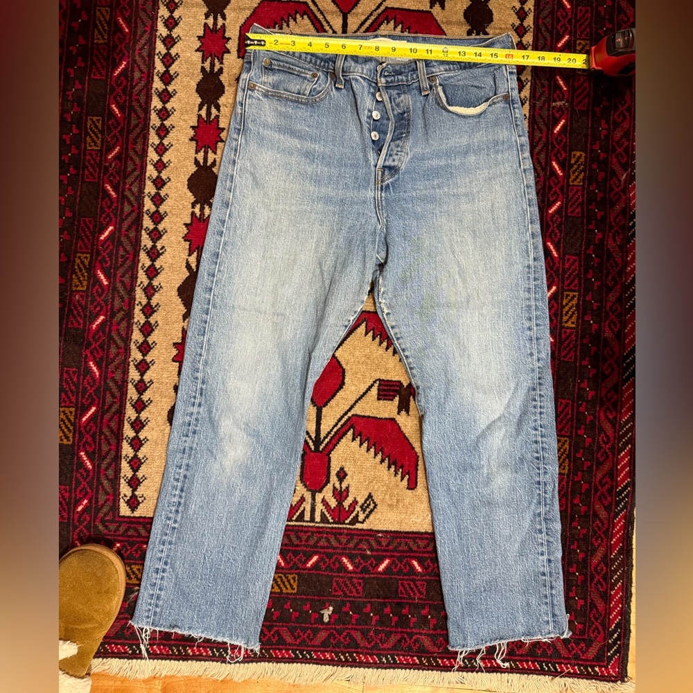 Women’s Levi Wedgie Straight Blue Jeans